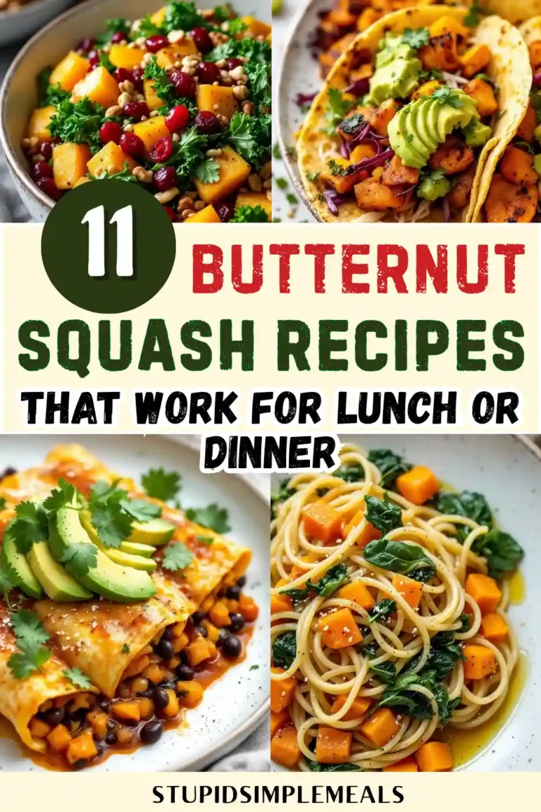 11 Delicious and Healthy Butternut Squash Recipes for Lunch and Dinner