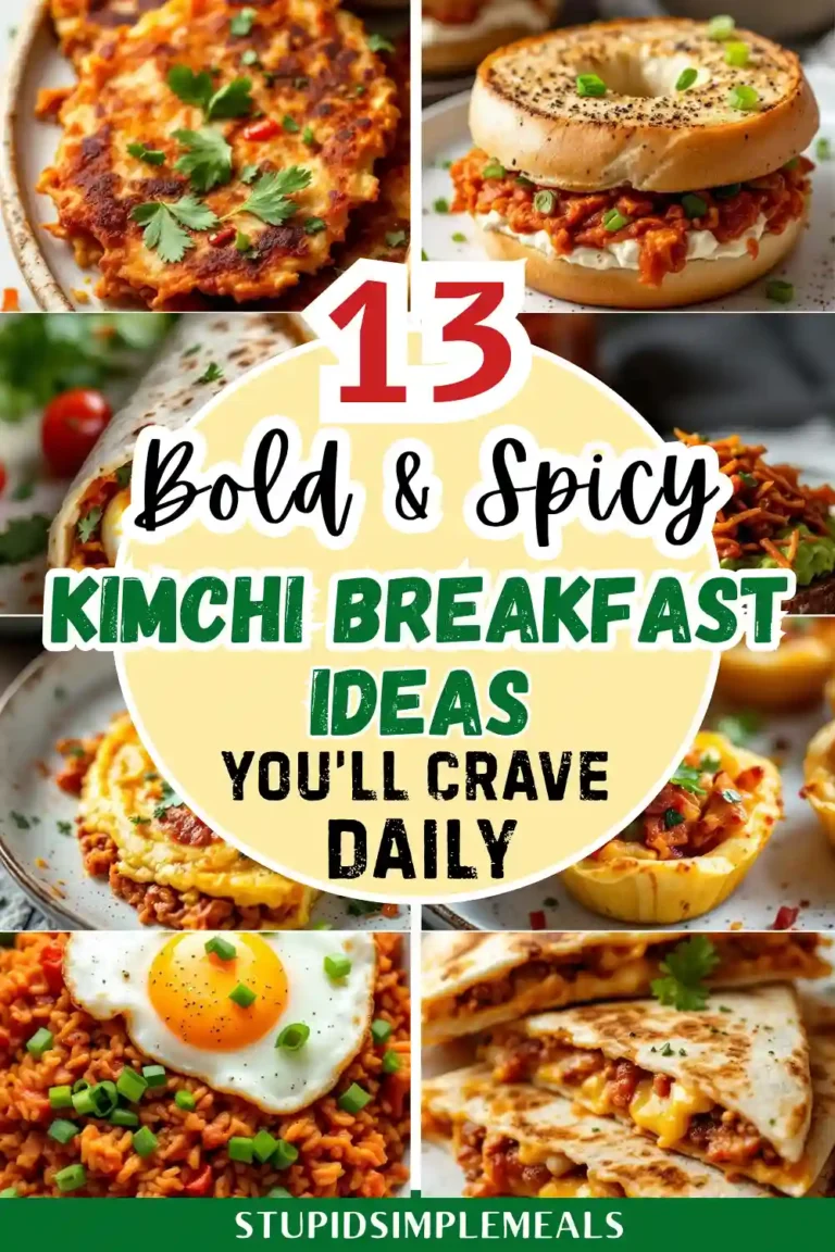 13 Delicious Kimchi Breakfast Ideas to Spice Up Your Morning