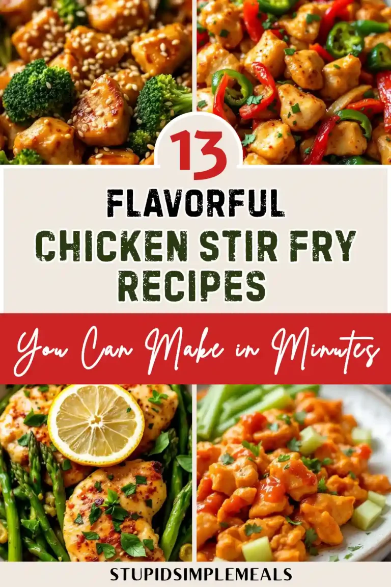 13 Easy Chicken Stir Fry Recipes For Quick Weeknight Dinners