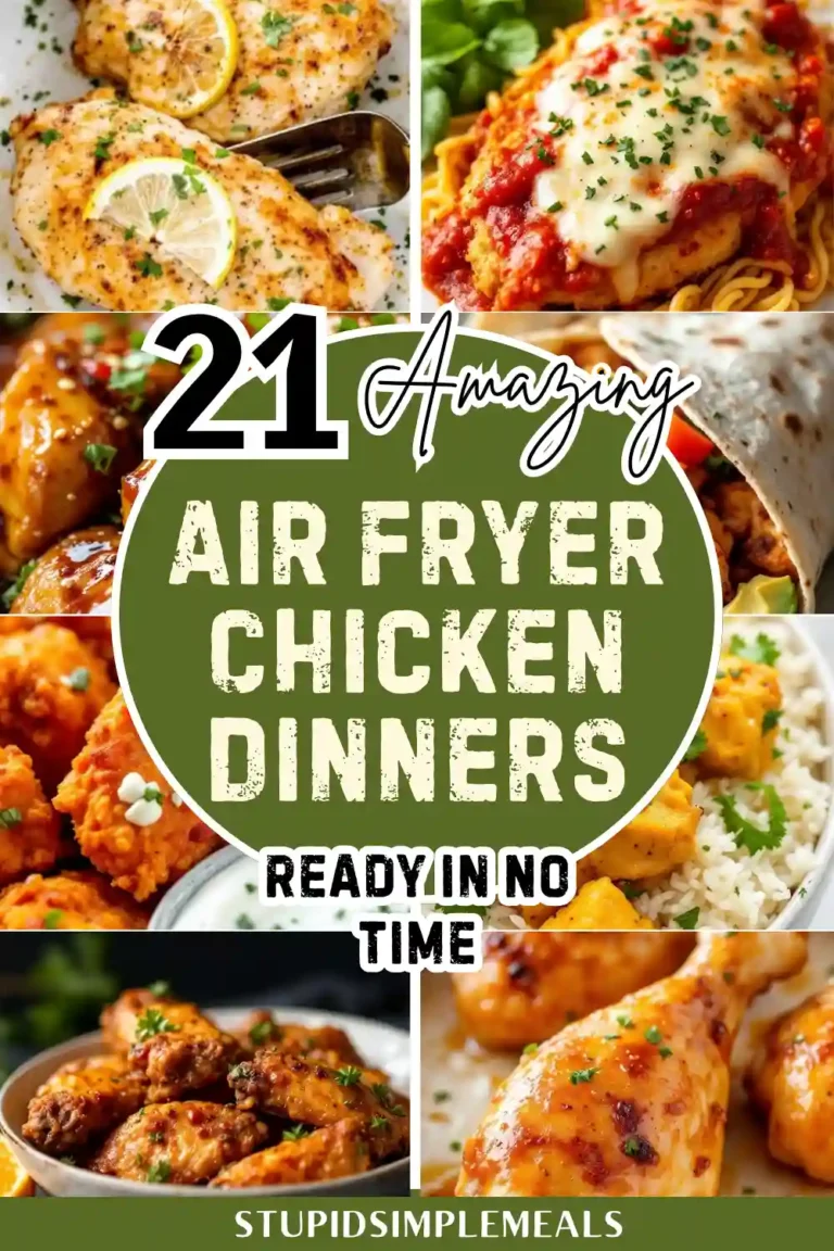21 Easy Air Fryer Chicken Dinners for Busy Weeknights