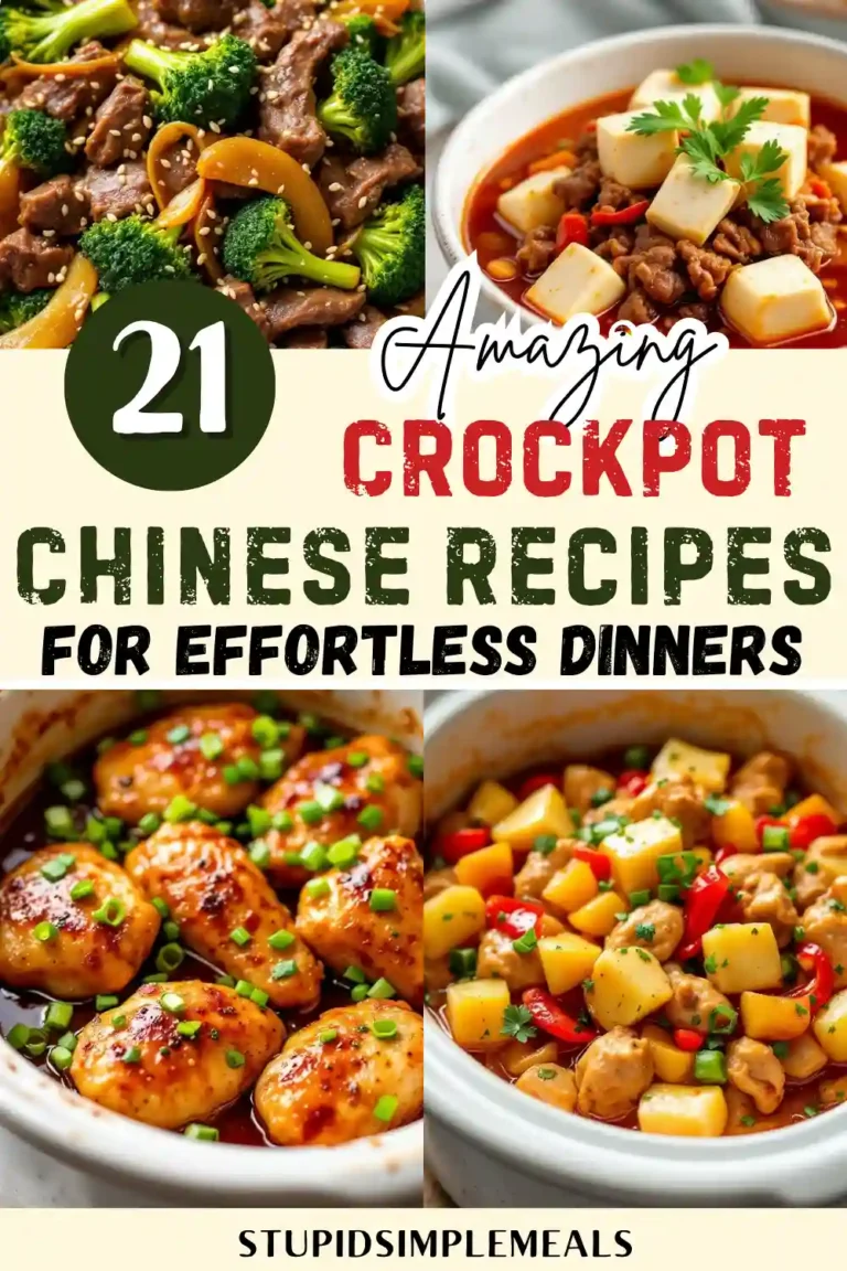 21 Easy Crockpot Chinese Recipes for Busy Nights