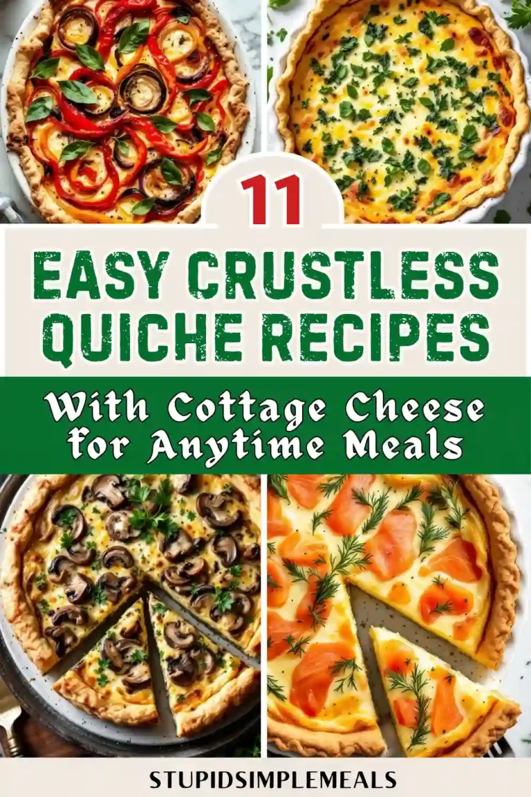 11 Delicious Cottage Cheese Crustless Quiche Recipes to Try