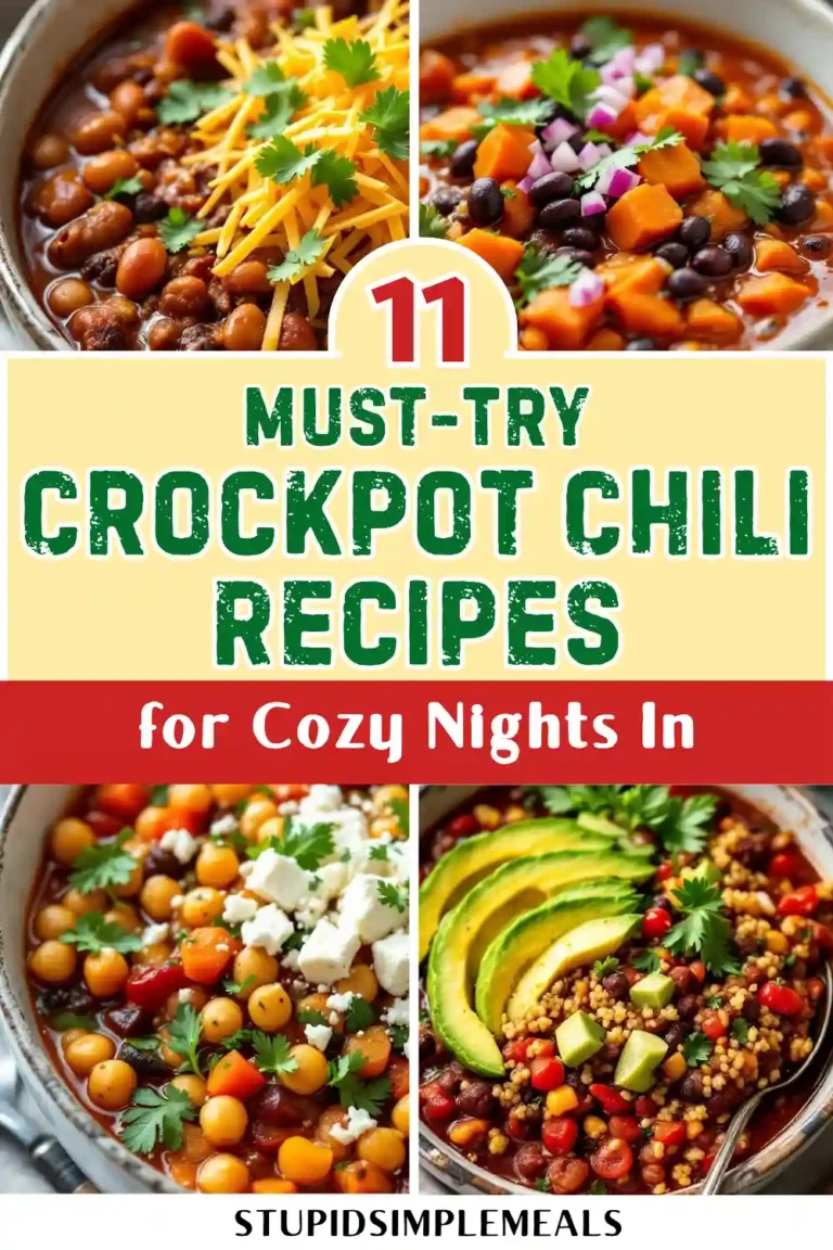 11 Irresistible Crockpot Chili Recipes You Need to Try