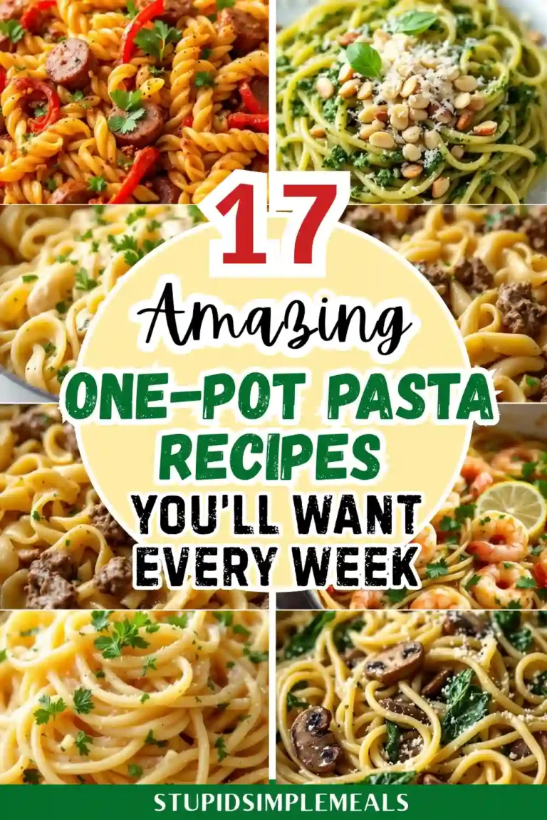 17 Delicious One-Pot Pasta Recipes for Easy Dinners