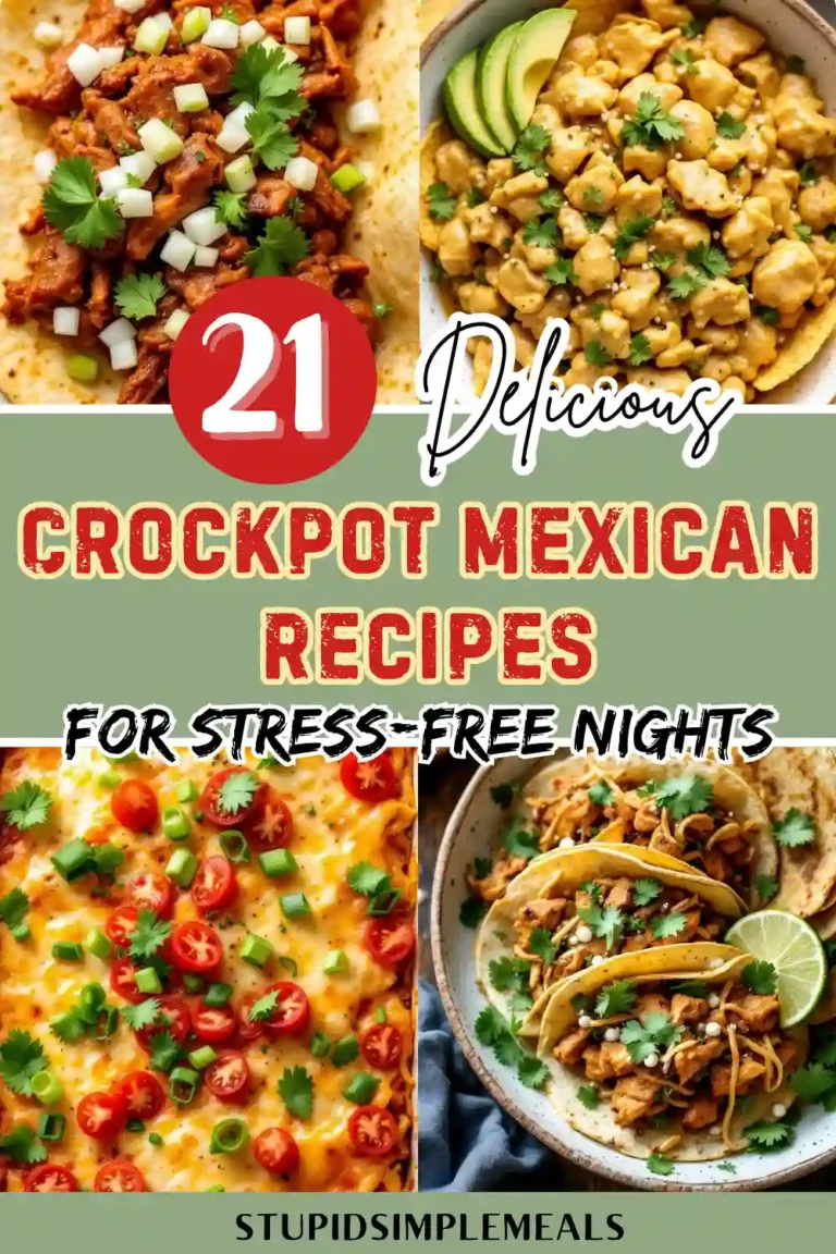 21 Delicious Crockpot Mexican Recipes for Easy Weeknight Dinners