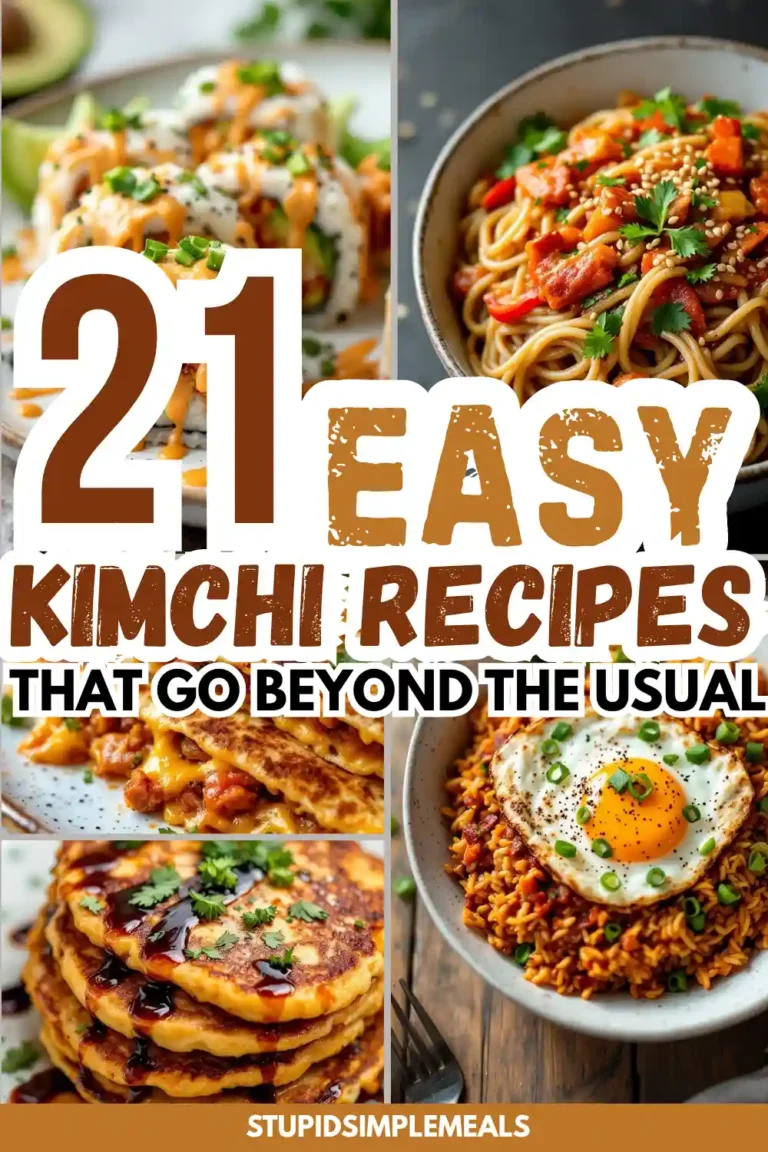21 Delicious Kimchi Recipes to Spice Up Your Meals