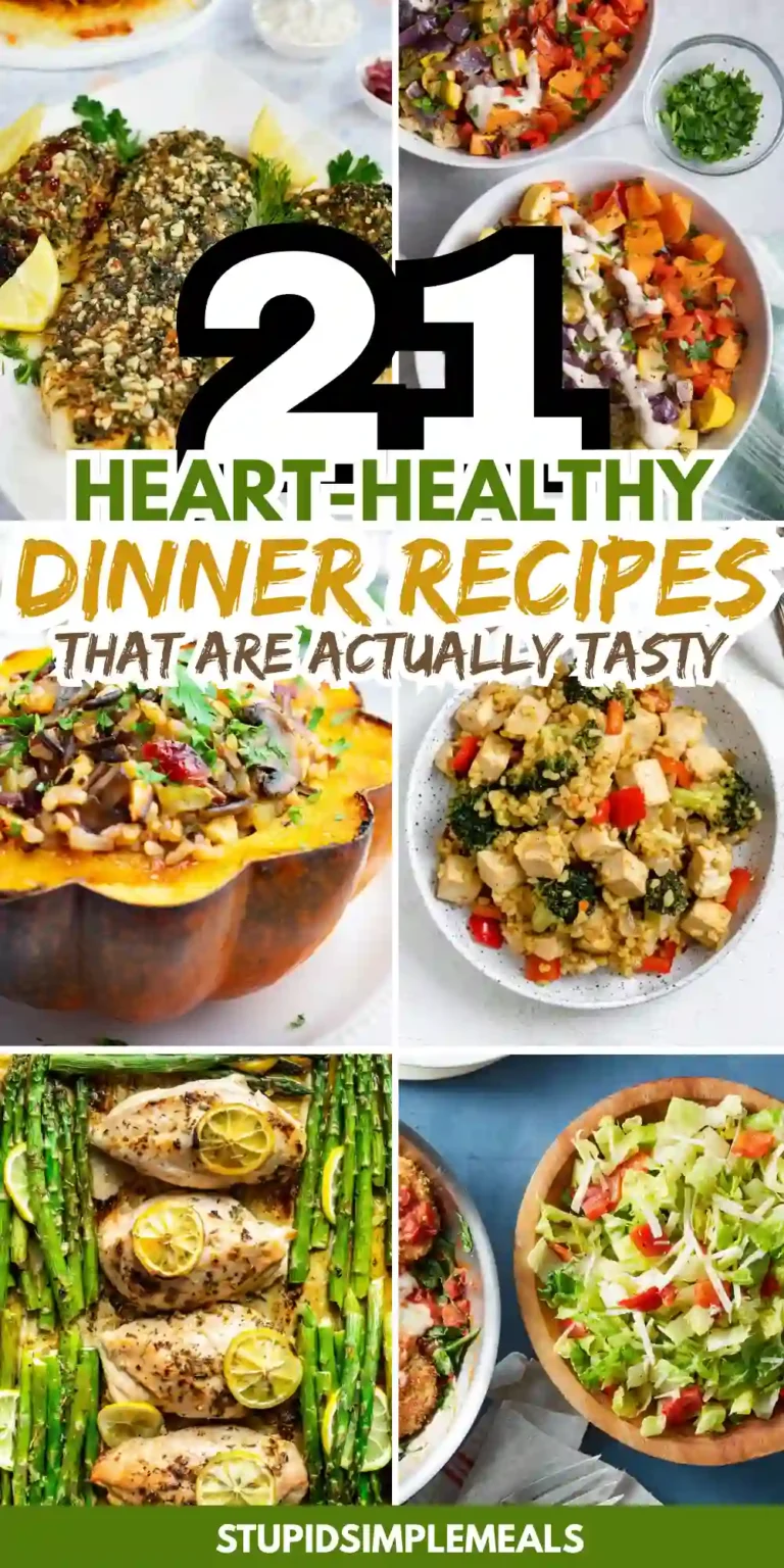 21 Heart-Healthy Dinner Recipes