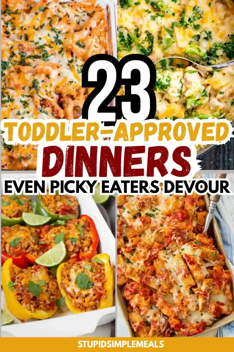 23 Toddler-Approved Dinners That Are Surprisingly Easy