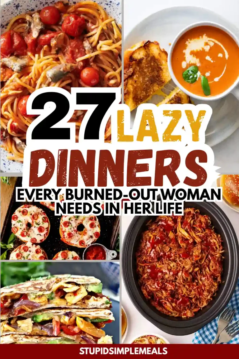 27 Low-Effort Dinner Recipes