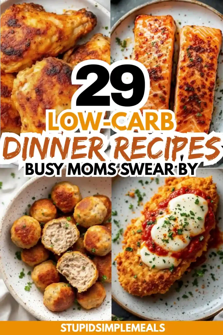 29 Low-Carb Dinner Recipes