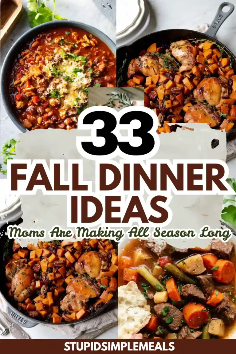 33 Cozy Fall Dinner Recipes