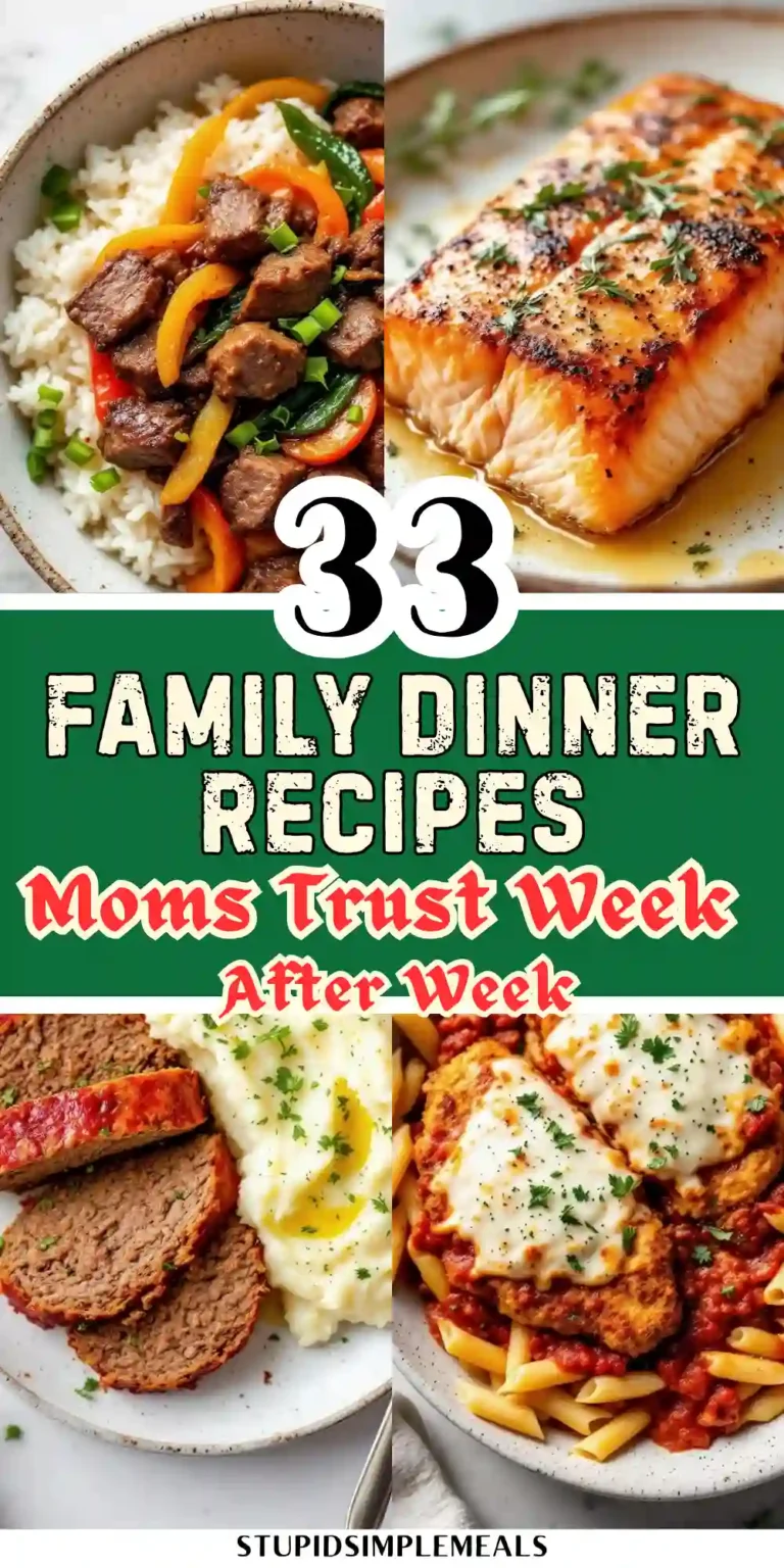 33 Family Dinner Recipes