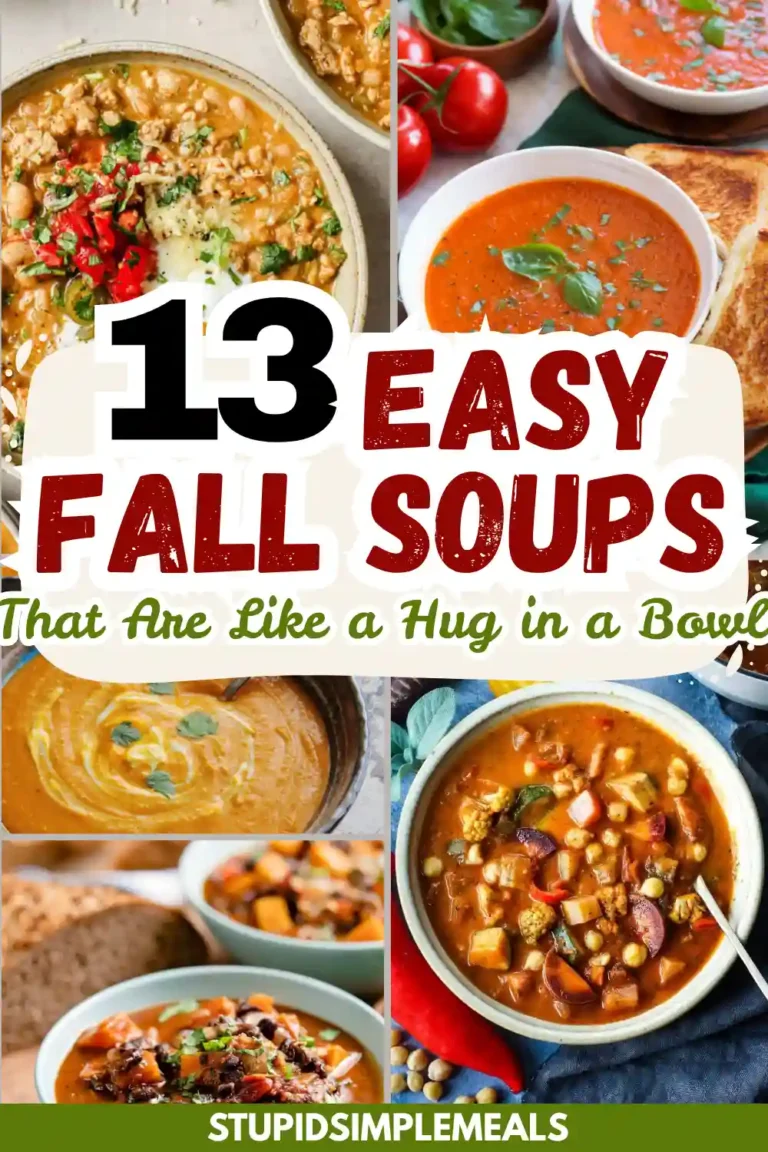 13 Easy Fall Soups That Make a Perfect Midday Meal
