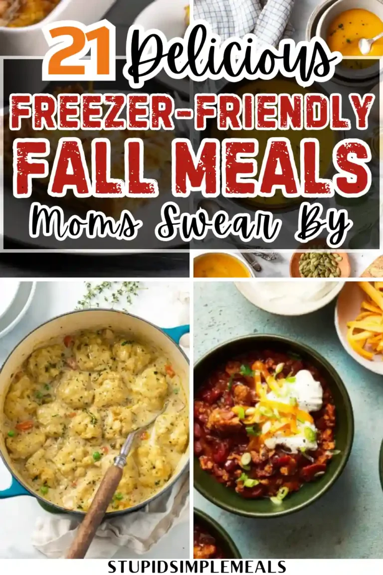 21 Freezer-Friendly Fall Meals to Prep in Advance