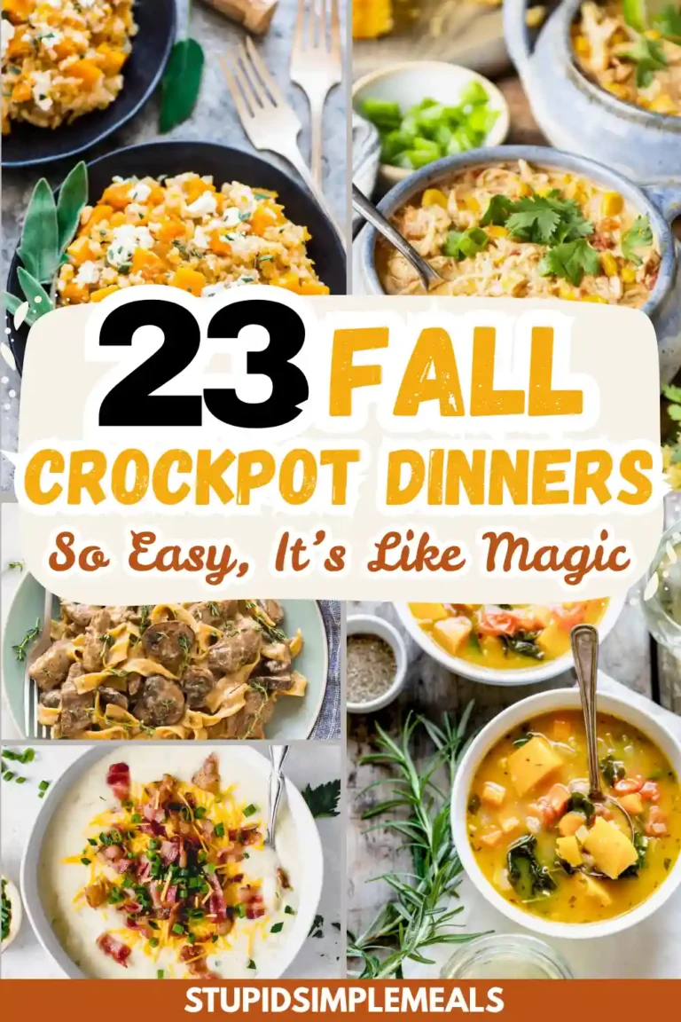 23 Fall Crockpot Dinners That Practically Cook Themselves