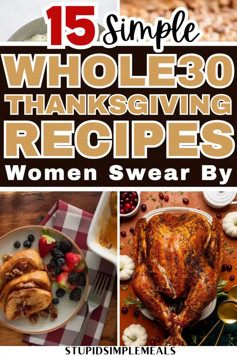 15 Whole30 Thanksgiving Recipes That Still Feel Festive