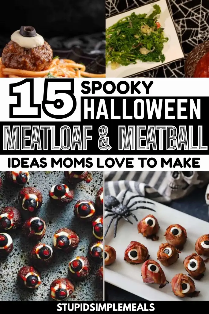 15 Halloween Meatloaf & Meatball Ideas with a Gory Twist