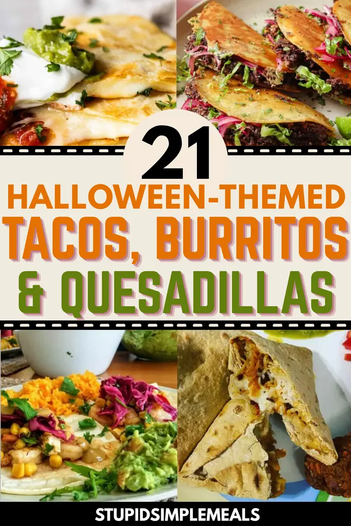 21 Halloween-Themed Tacos, Burritos & Quesadillas
