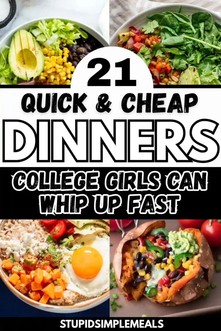 21 Cheap & Tasty Dinners You Can Make in a Dorm Room