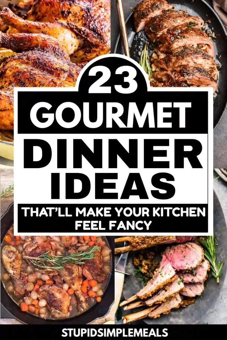 23 Gourmet Dinner Ideas You Can Make at Home