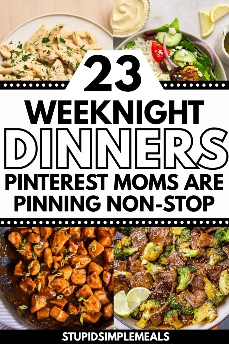 23 Weeknight Dinners Trending on Pinterest