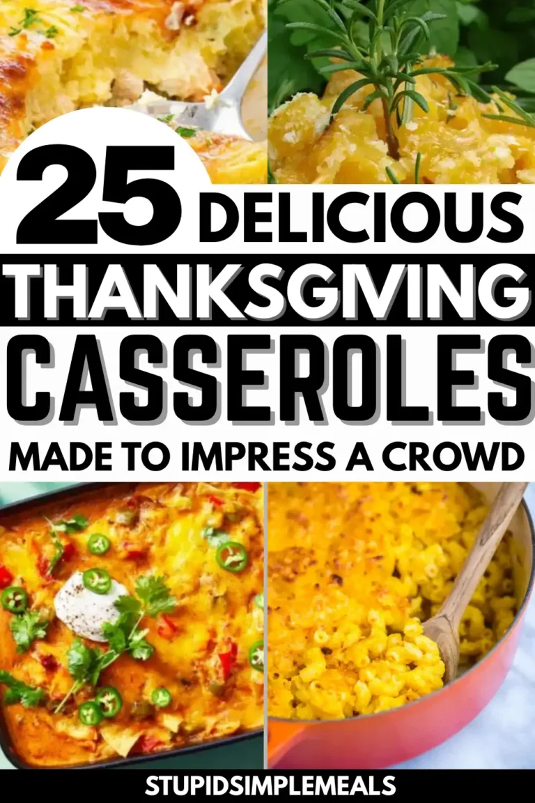25 Creative Thanksgiving Casseroles That Feed a Crowd
