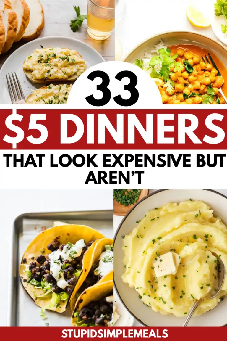 33 $5 Dinners That’ll Stretch Your Grocery Budget