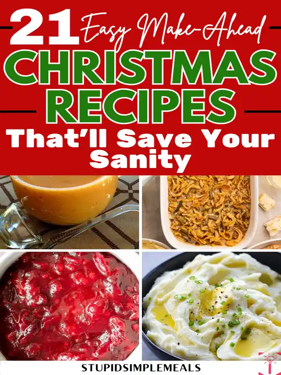 21 Make-Ahead Christmas Recipes to Save You Stress