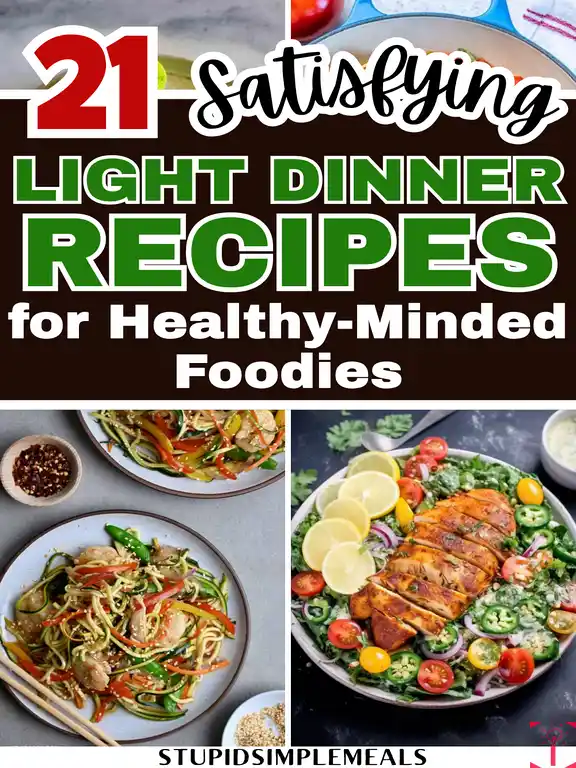 21 Light Dinner Recipes for When You Want Something Easy