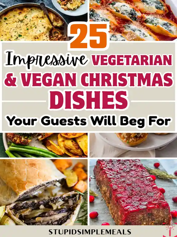 25 Vegetarian & Vegan Christmas Main Dishes That Wow Guests