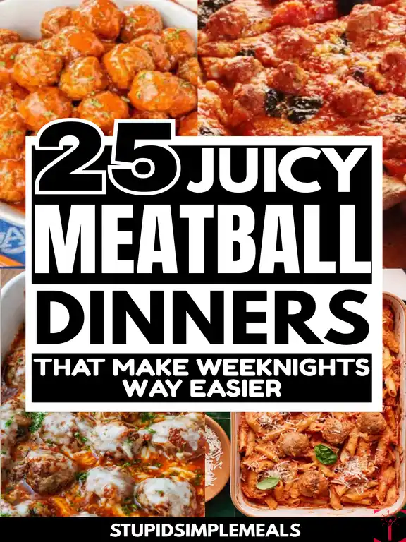 25 Delicious Meatball Dinner Ideas