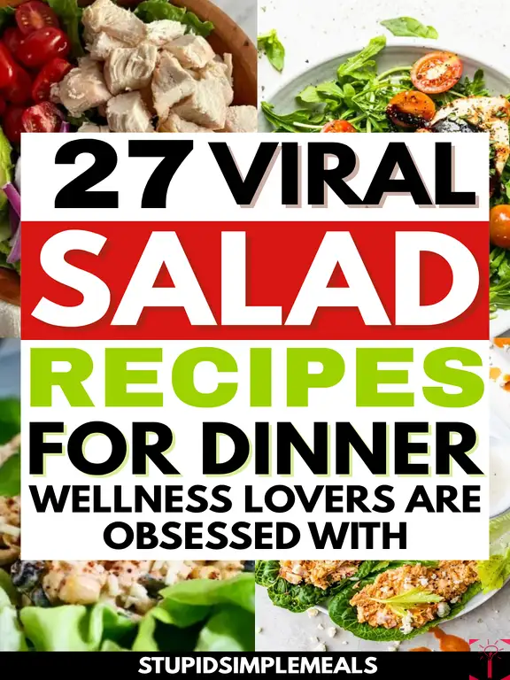 27 Salad Recipes for Dinner That Are Actually Filling