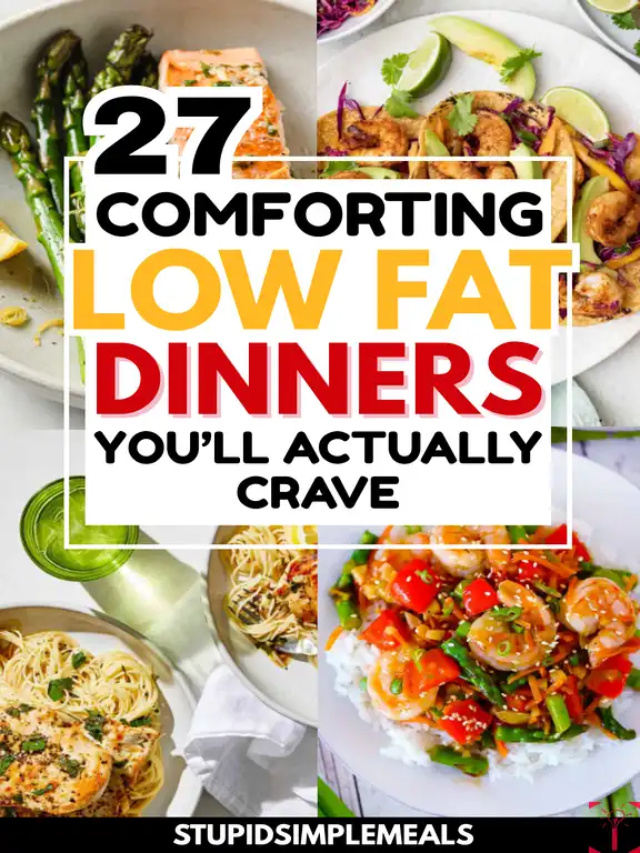 27 Low-Fat Dinner Recipes That Still Taste Comforting