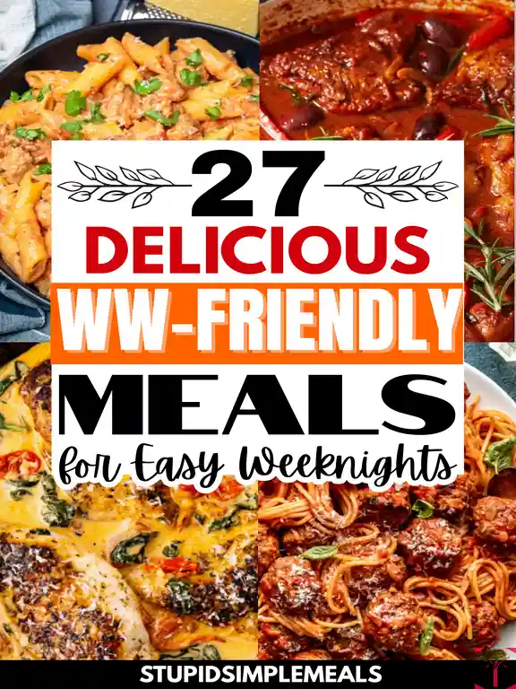 27 Weight Watchers Dinner Recipes